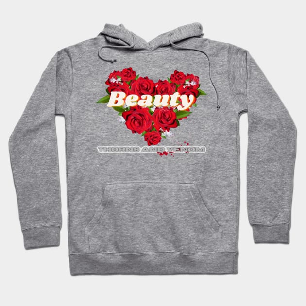 Heart of Roses Hoodie by calorie no rutubo